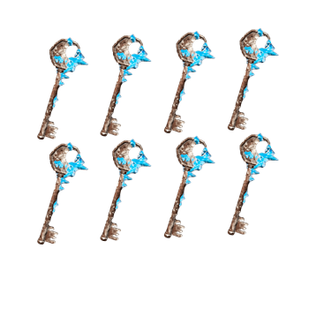 Dark and Darker mobile frozen iron keys