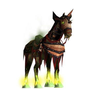 Fiery Warhorse mount boost – Karazhan mount