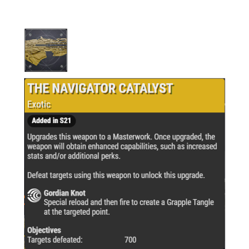 The Navigator Catalyst boost