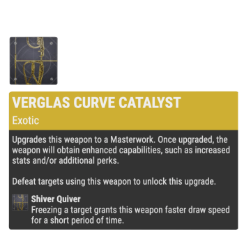 Verglas Curve Catalyst boost