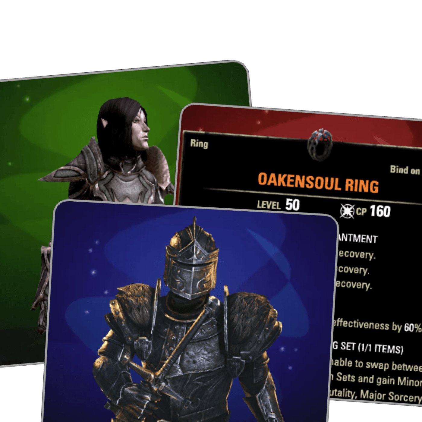 ESO Boosts Bundle: Level Boost + FREE Gear Set + Oakensoul Ring