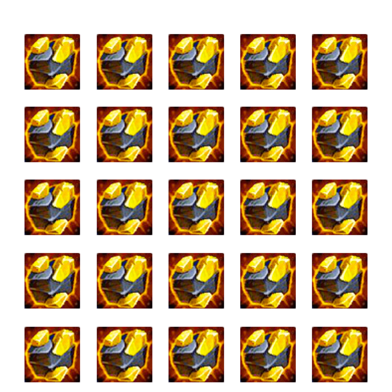 wow flame blessed iron