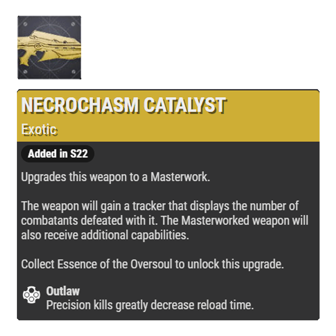 Necrochasm Catalyst boost