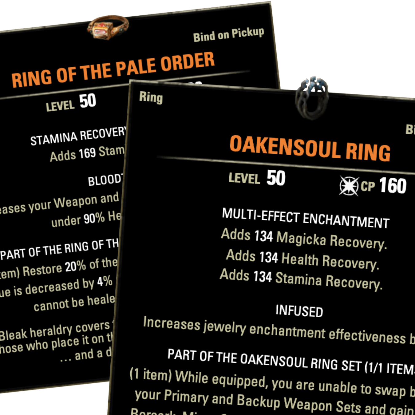 ESO Ring Bundle: Oakensoul + Pale Order