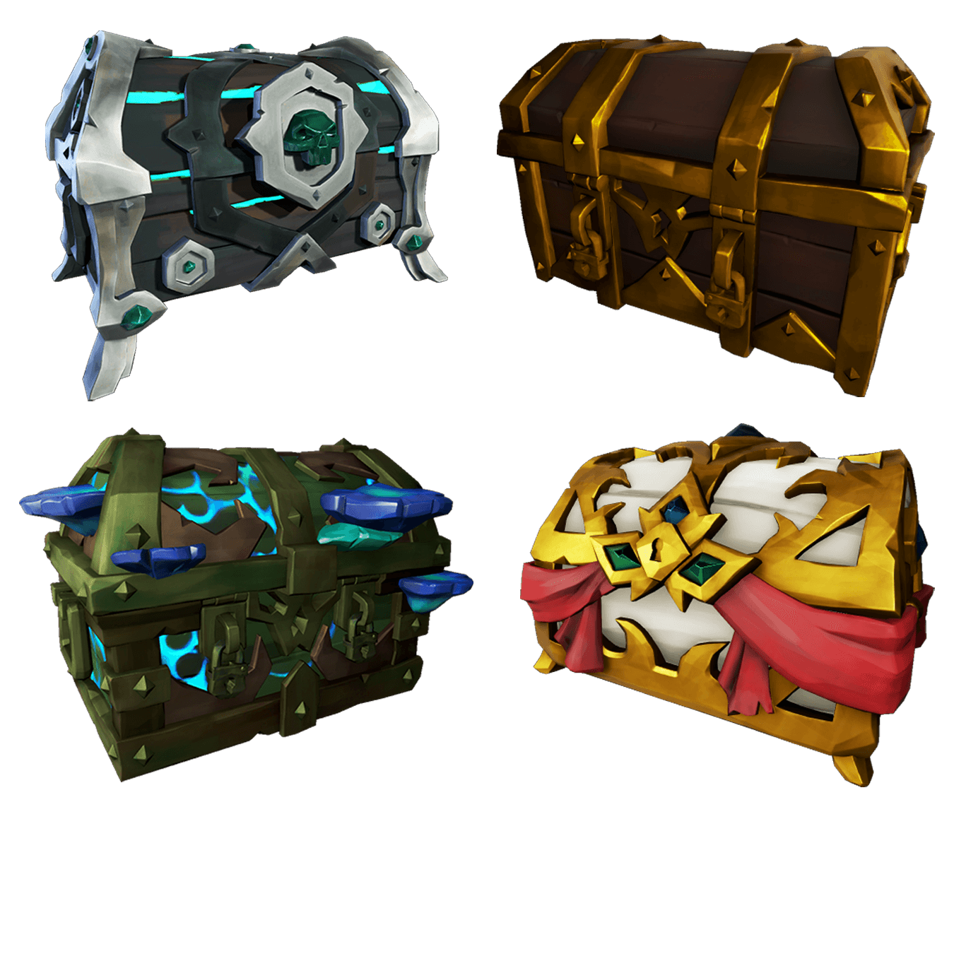 sea of thieves disguise chests unlock